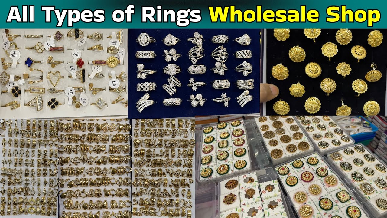 Kolkata Ring Wholesale | 4000+ Designs | Anti-Tarnish, AD, Kundan & Micro Gold Plated Oxidised Rings