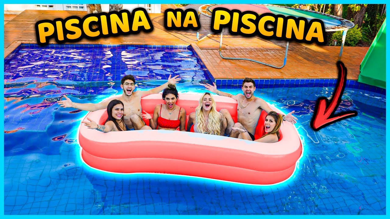 ÚLTIMO A SAIR DA PISCINA DENTRO DA PISCINA GANHA 5000R$!! [ REZENDE EVIL ]