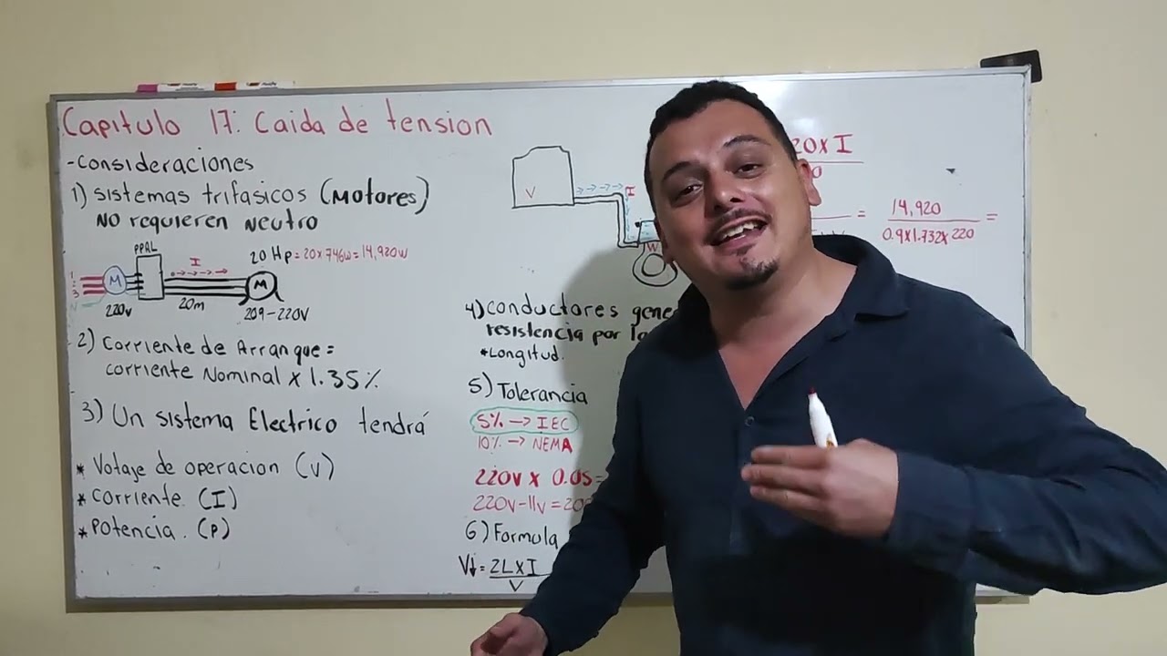 calculo de caida de tension!