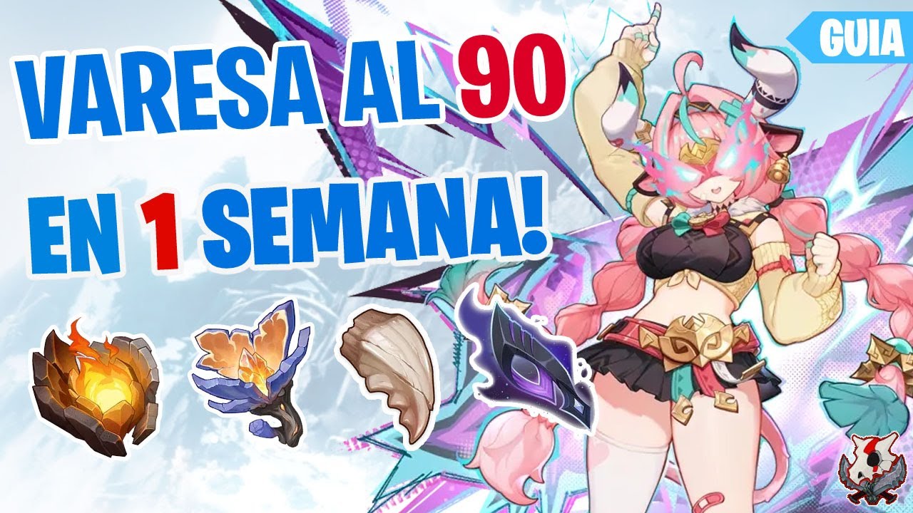 ✨Guía COMPLETA para Subir a VARESA al Nivel 90 ✅ en Genshin Impact