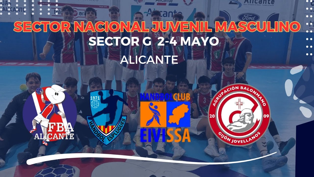 FUNDACIÓN AGUSTINOS ALICANTE vs CLUB HANDBOL ESPLUGUES SECTOR JM