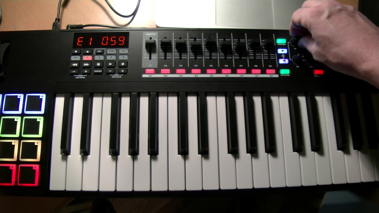 M-Audio Code 49 Demo