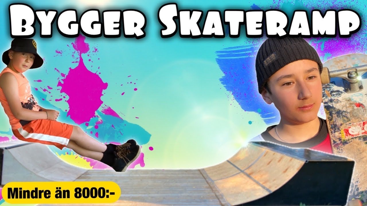 Bygga Egen Skateramp | Livet på landet (vlogg)