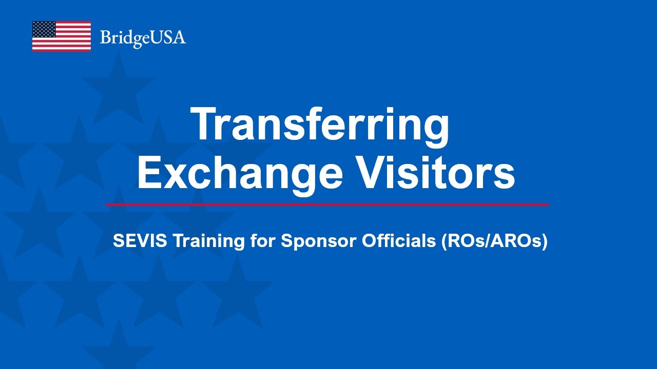 Transferring Exchange Visitors