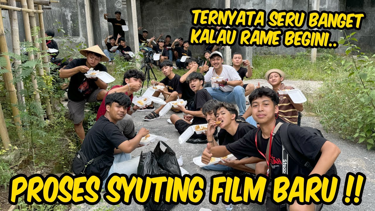 INI BAKALAN JADI PROYEK FILM TERNIAT KITA !! Crew & pemainnya sampe banyak banget