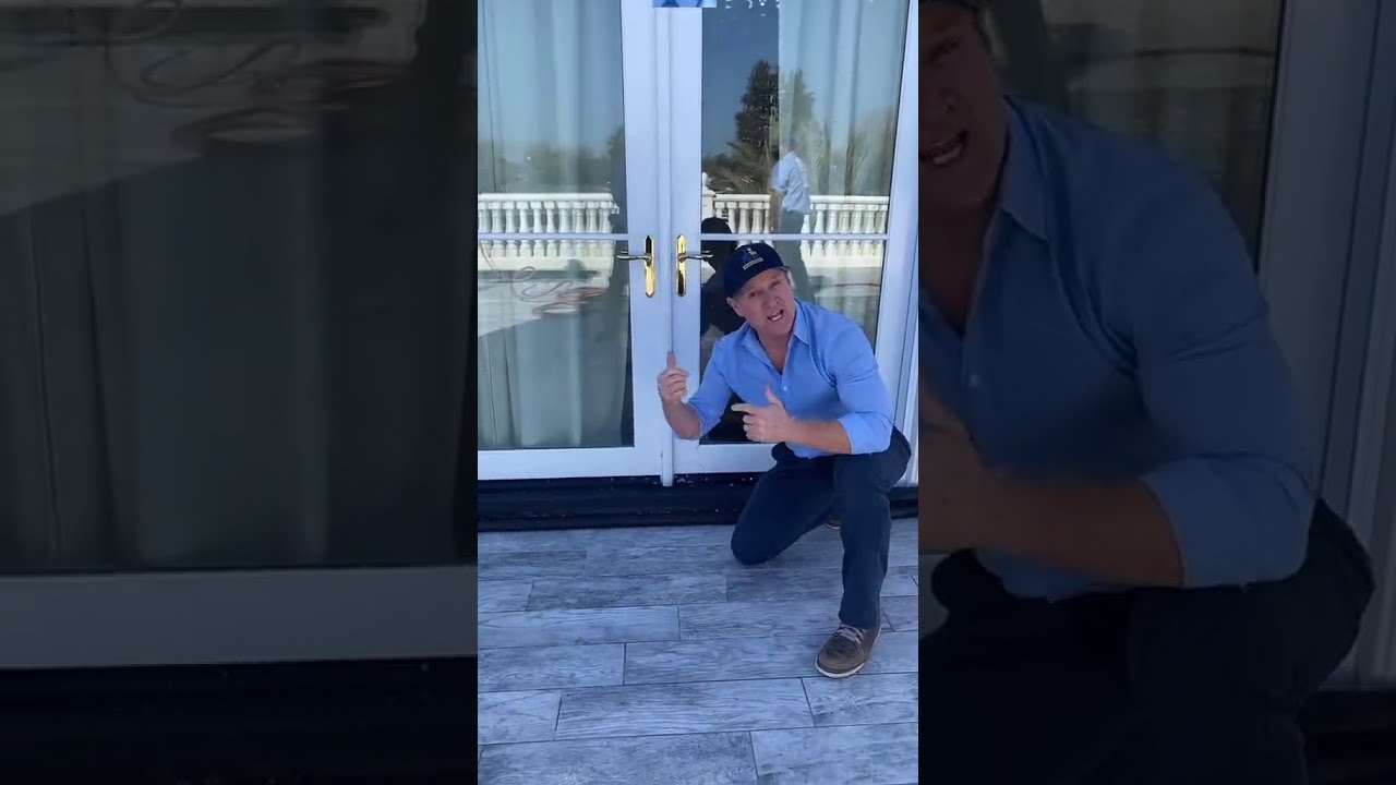 Rainwater coming in through your doors?