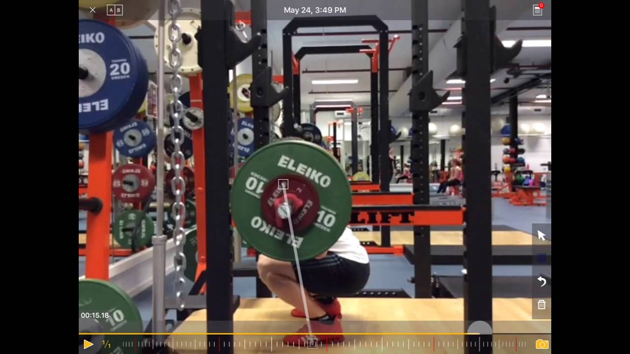 Back Squat Technique Analysis Harrie Lavreysen 165kg
