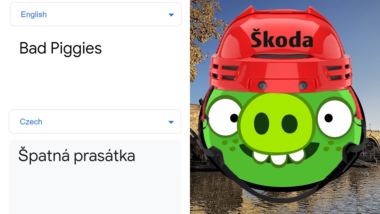 Bad Piggies in different languages meme