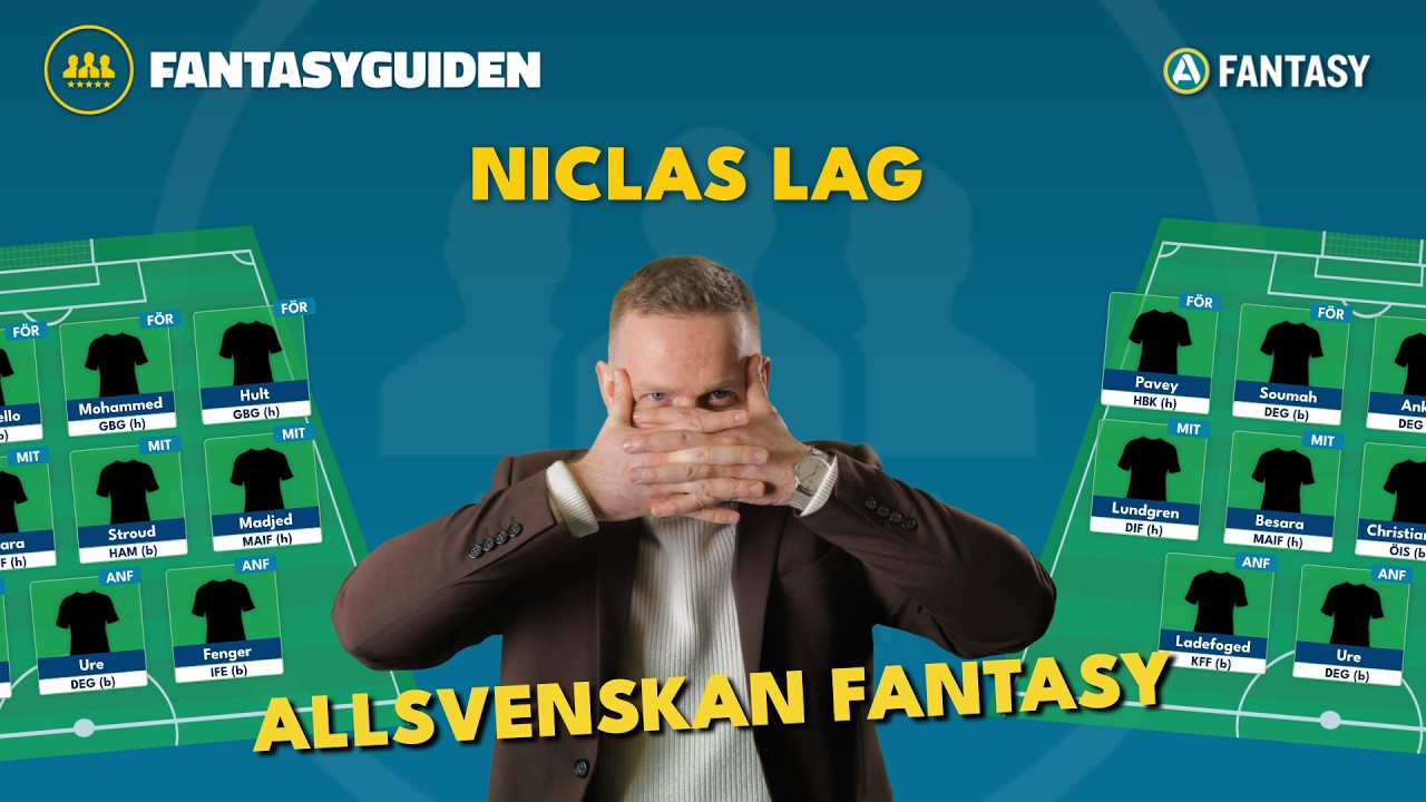 Niclas lag | Allsvenskan Fantasy 2026