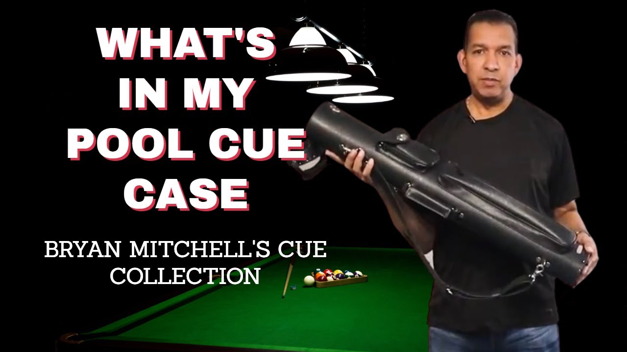 WHAT'S IN MY CASE ~ Bryan's Personal Cue Collection (Pool Lessons)