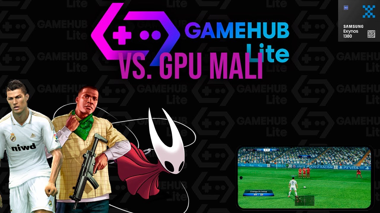 Gamhub Lite em GPU MALI |  GTA 5 e mais jogos ! | Exynos 1380 + Mali G68 + 8GB RAM