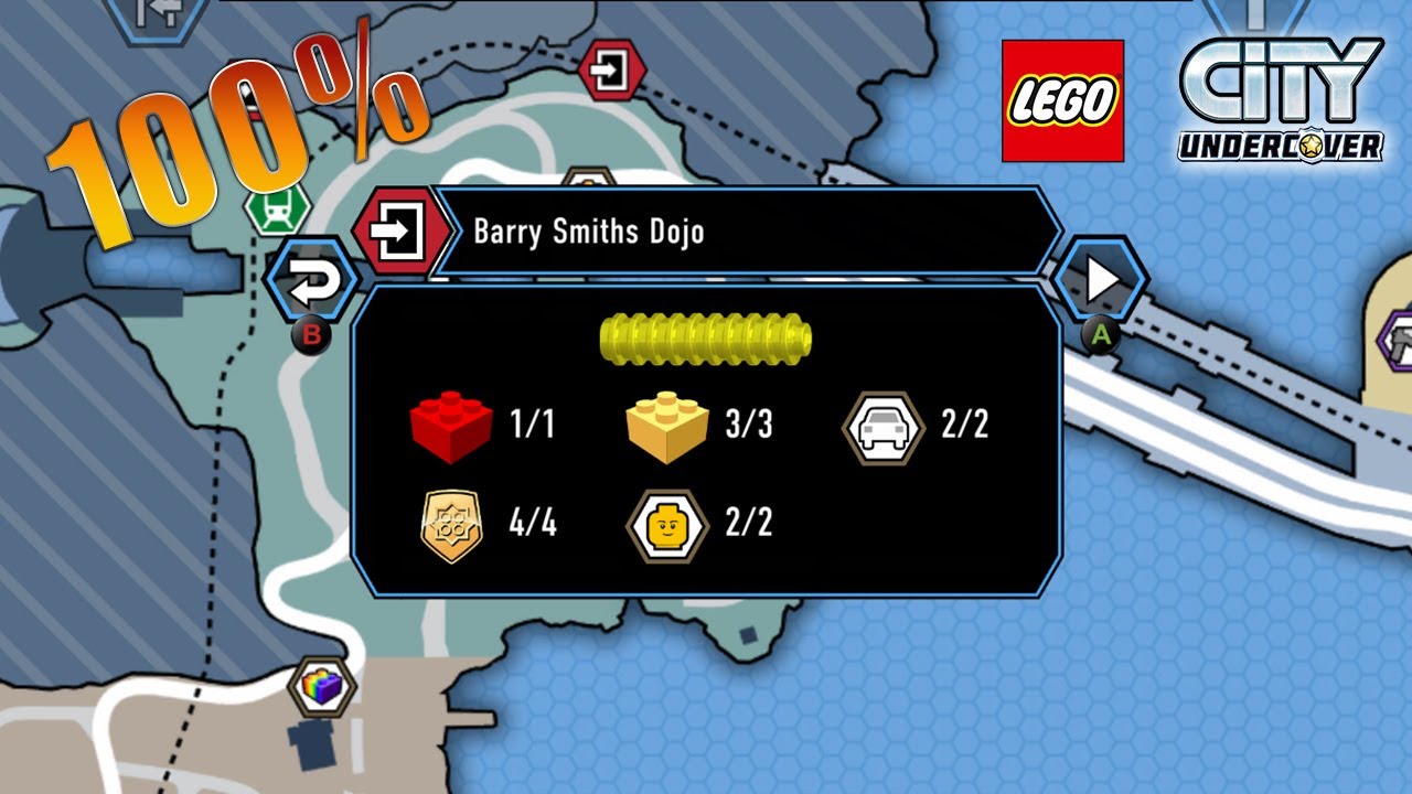 LEGO City Undercover Freies Spiel: Barry Smiths Dojo 💎100%  |No Commentary|