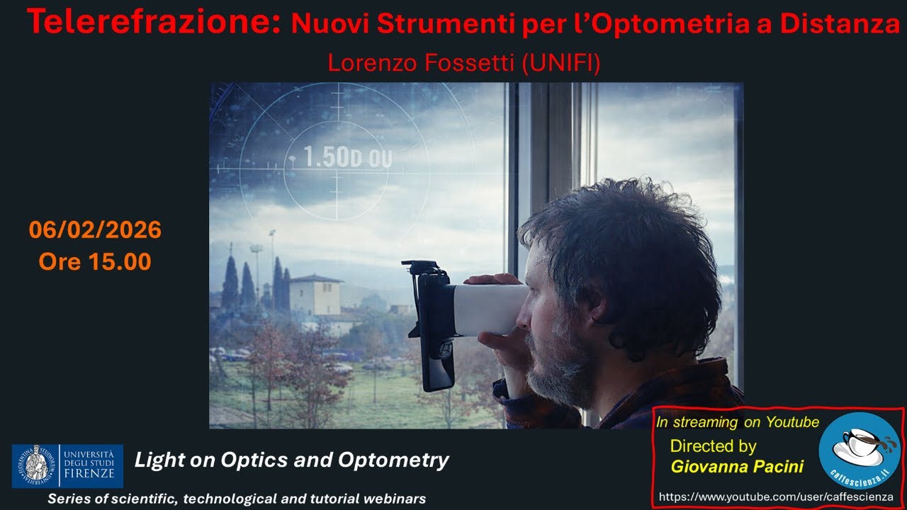 Telerifrazione: nuovi strumenti per l'Optometria a distanza