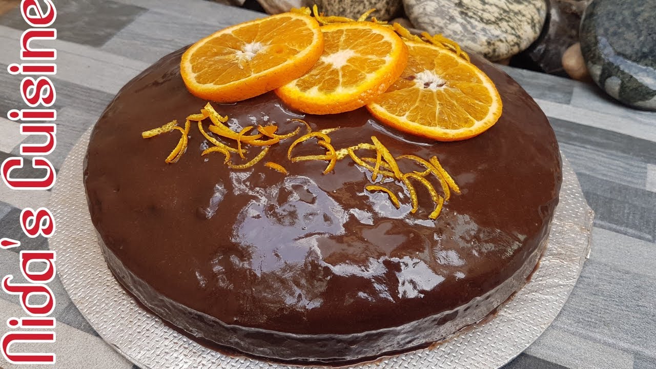 Chocolate Orange Cake Without Oven - Nida's Cuisine