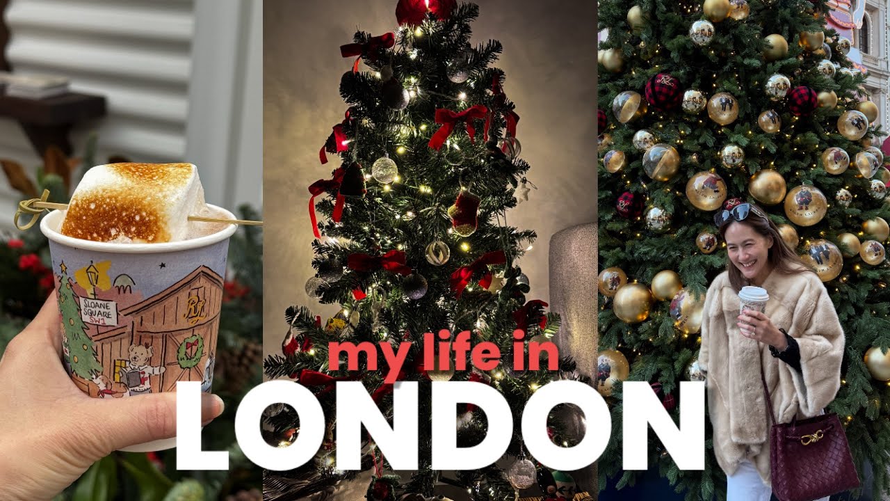 🇬🇧 London Life Ft. Getting Ready for Christmas! 🎄 | 나혼자산다 일주일 런던일상.