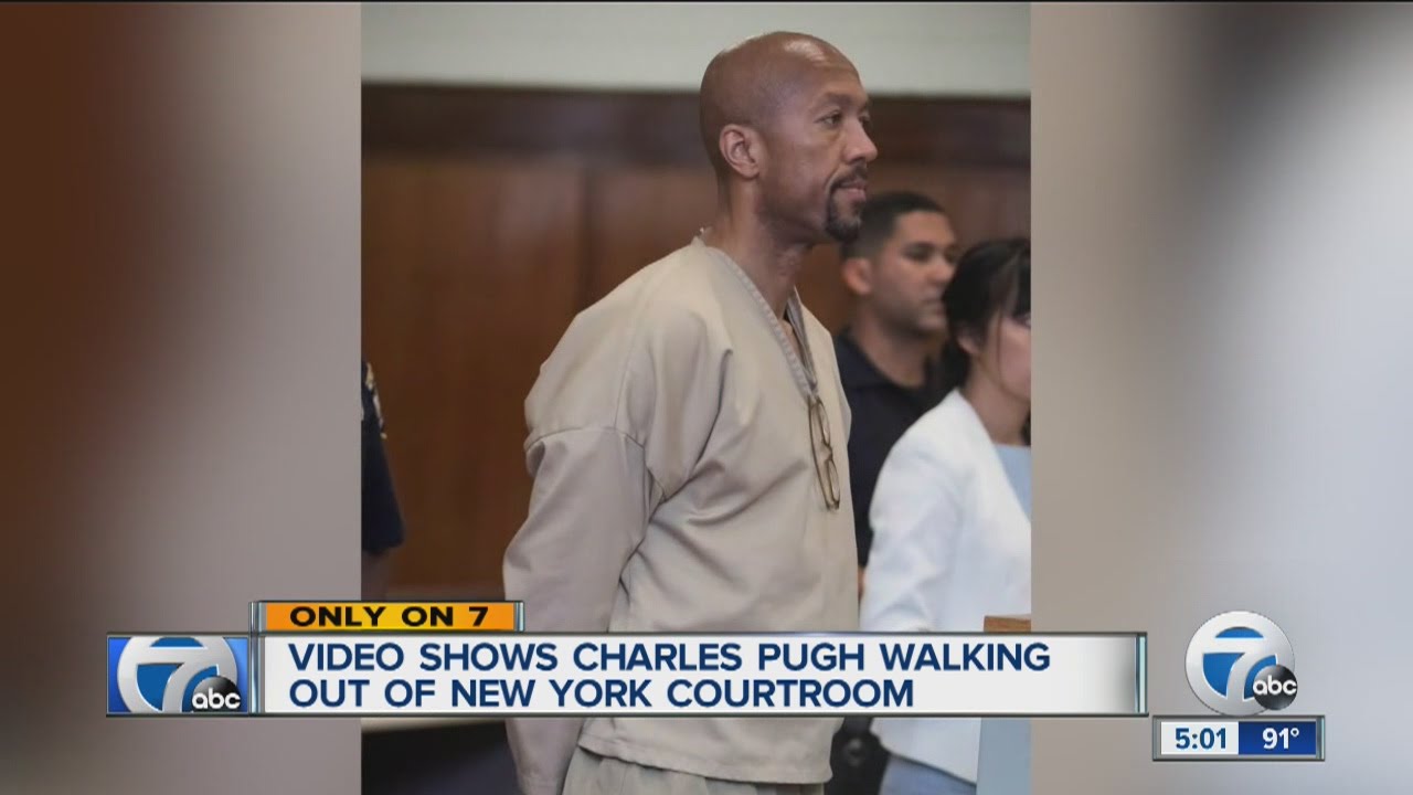 Former Detroit City Council President Charles Pugh being extradited to Detroit