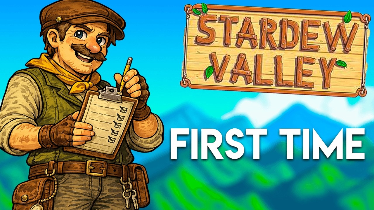 Playing Stardew Valley For The First Time