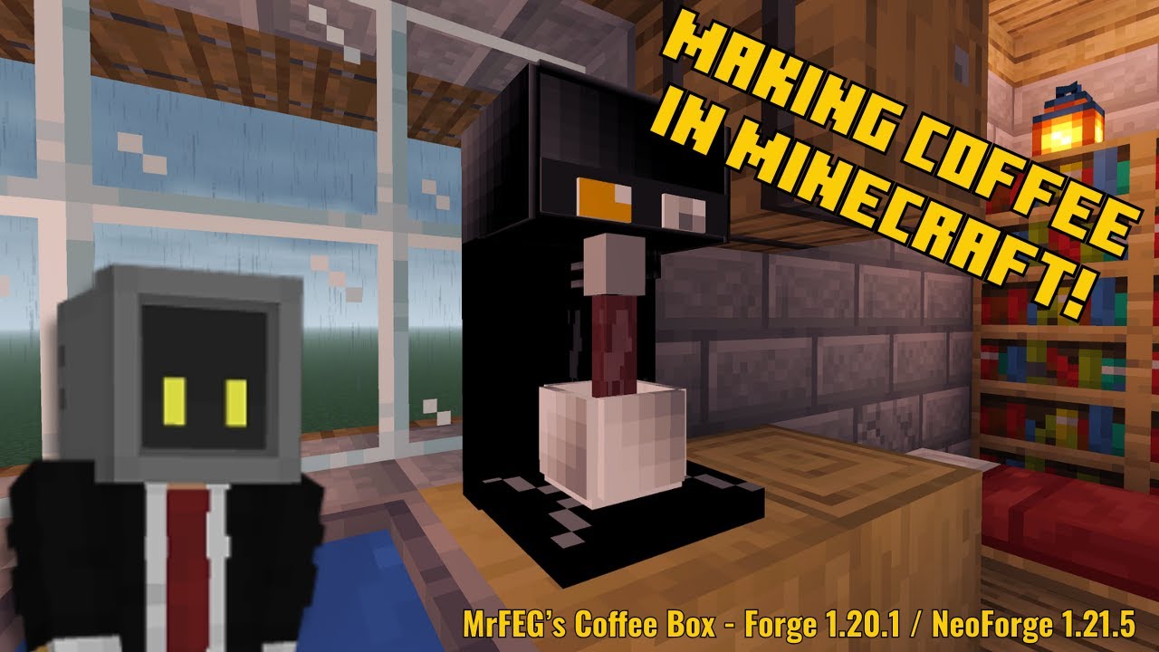 Making coffee in Minecraft! Minecraft Mod Showcase - [Forge 1.20.1] / [Neoforge 1.21.5]