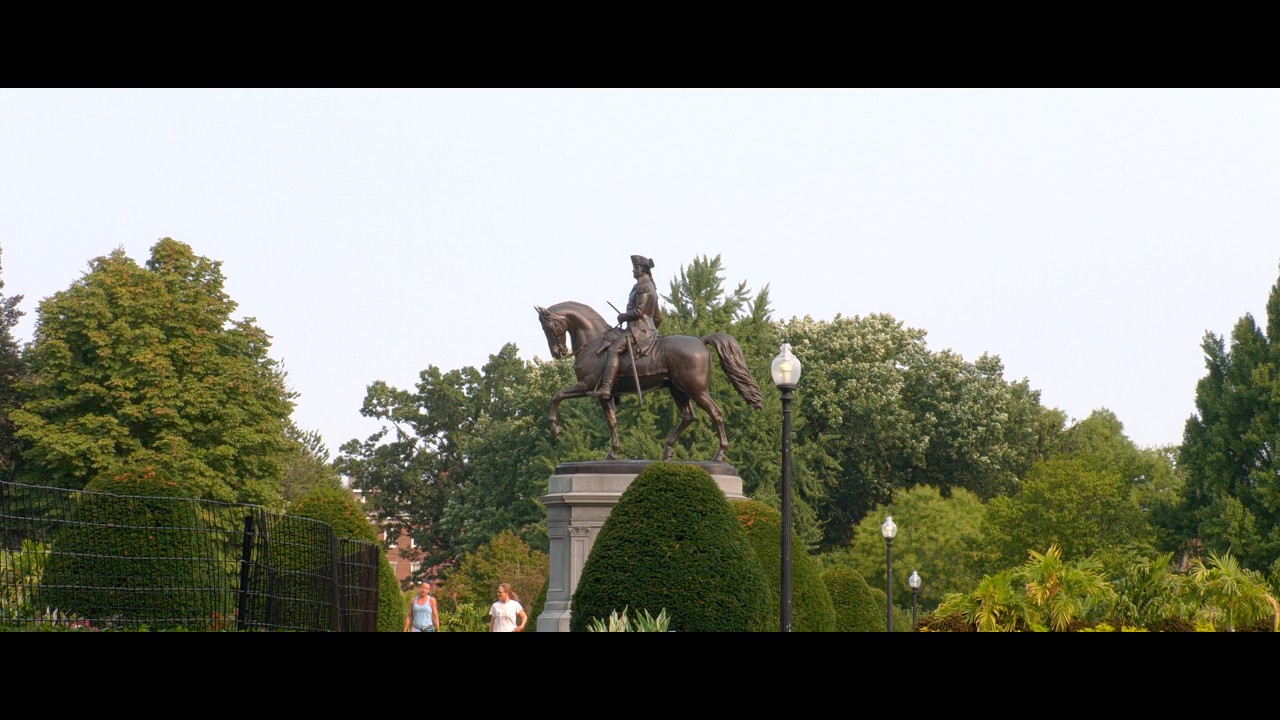 Cinematic Sunrise at The Boston Gardens | Panasonic HC-X1600