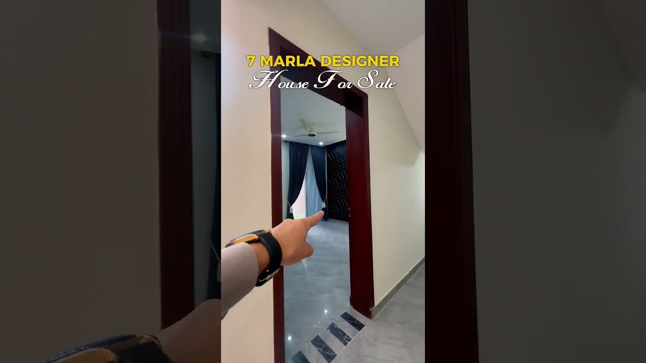 7 Marla Designer House for Sale in Block E, Multi Gardens B-17 Islamabad!