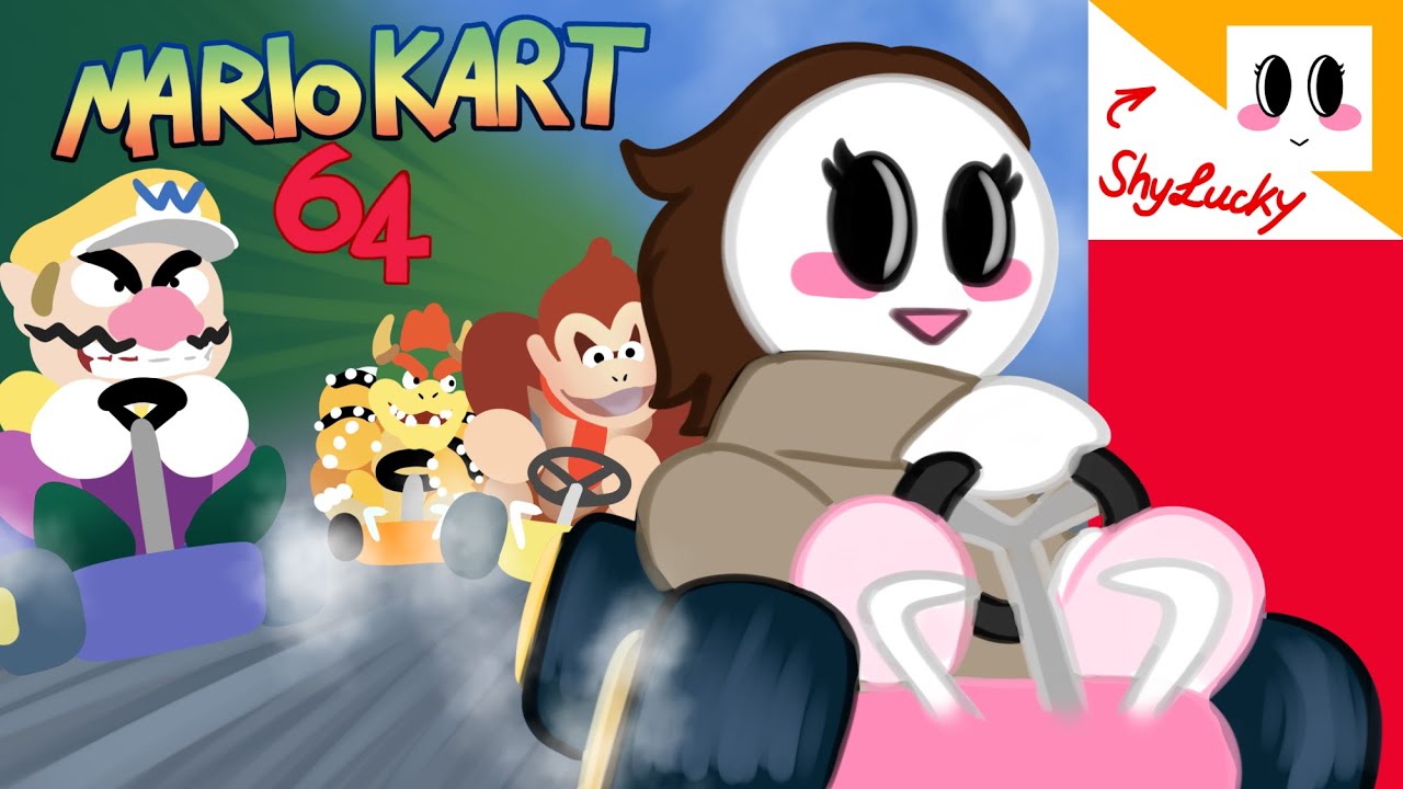Mario Kart 64 is PURE CHAOS 💥 ( 100cc 100% )