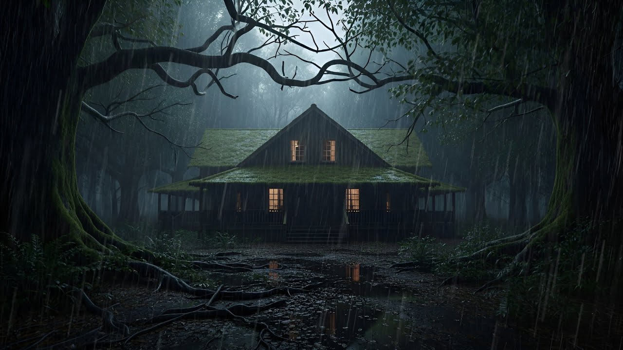 Relaxing Night Rain in the Forest 🌧️ | Peaceful Nature Sounds