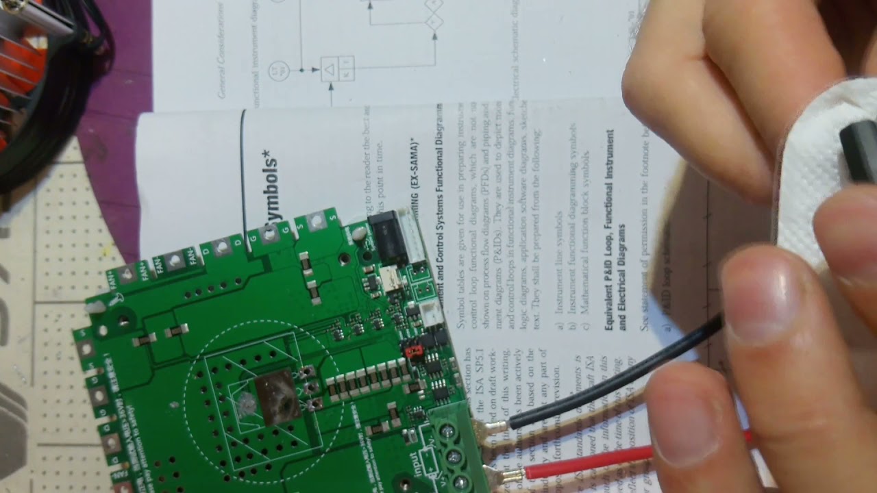 Electronic load (battery tester)repair