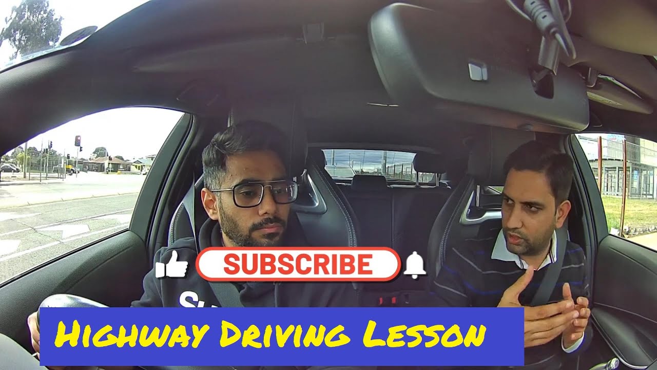 Highway Driving Lesson driving lesson