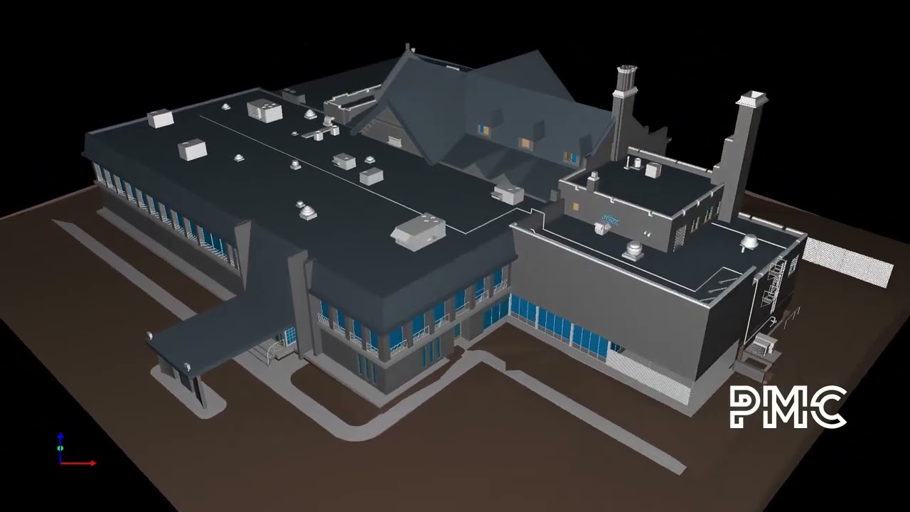 Country Club Laser Scanning and Modeling