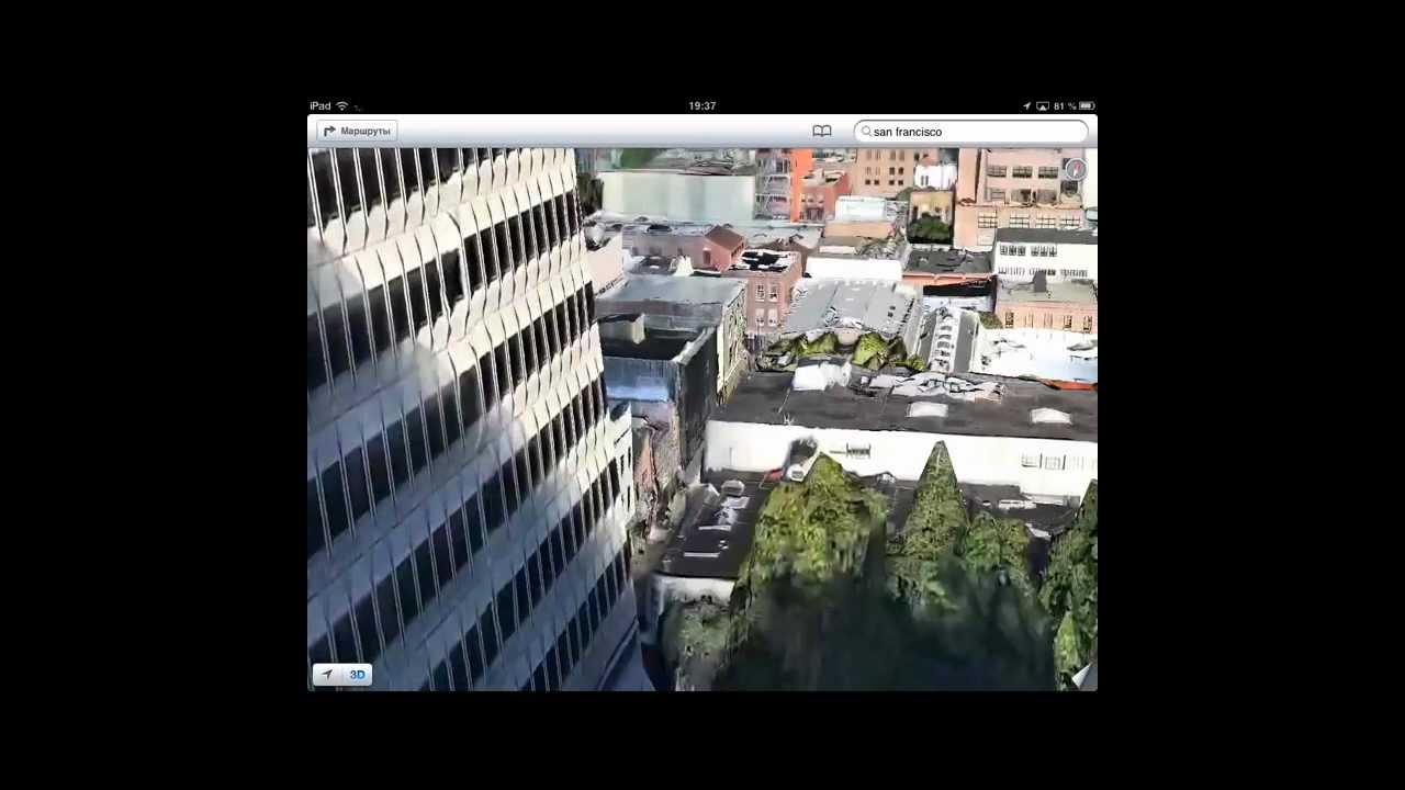 Сравнение 3D-карт Google и Apple (тест) | Google Maps 3D vs Apple Maps 3D (test)