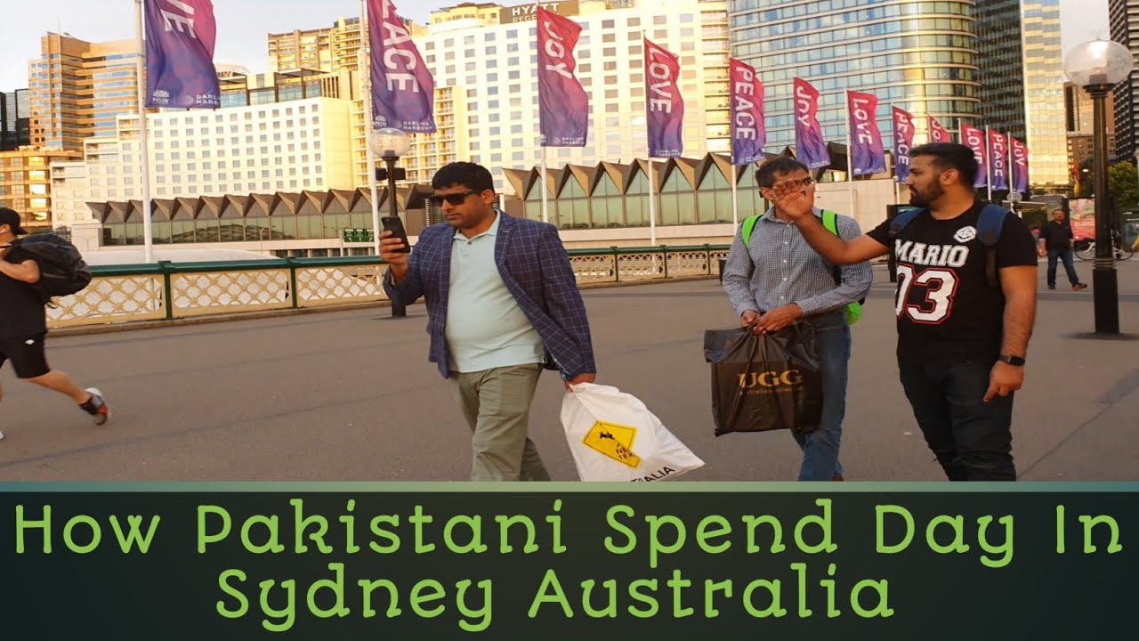 How Pakistani Spend Day In Sydney Australia | Darling Harbour| Sydney | Life In Australia