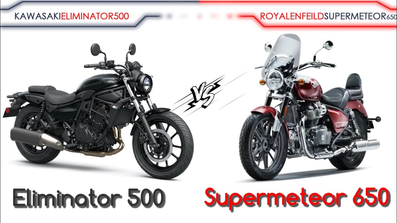 Kawasaki Eliminator 500 VS RE super meteor 650 | Comparison | Mileage | Top Speed Price BikeInformer