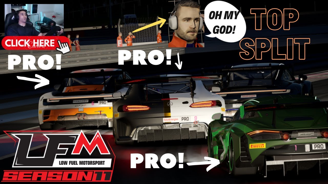 La course la plus épique de ma chaine / PURE RACING TOP SPLIT LFM PRO 🚥😱🏁