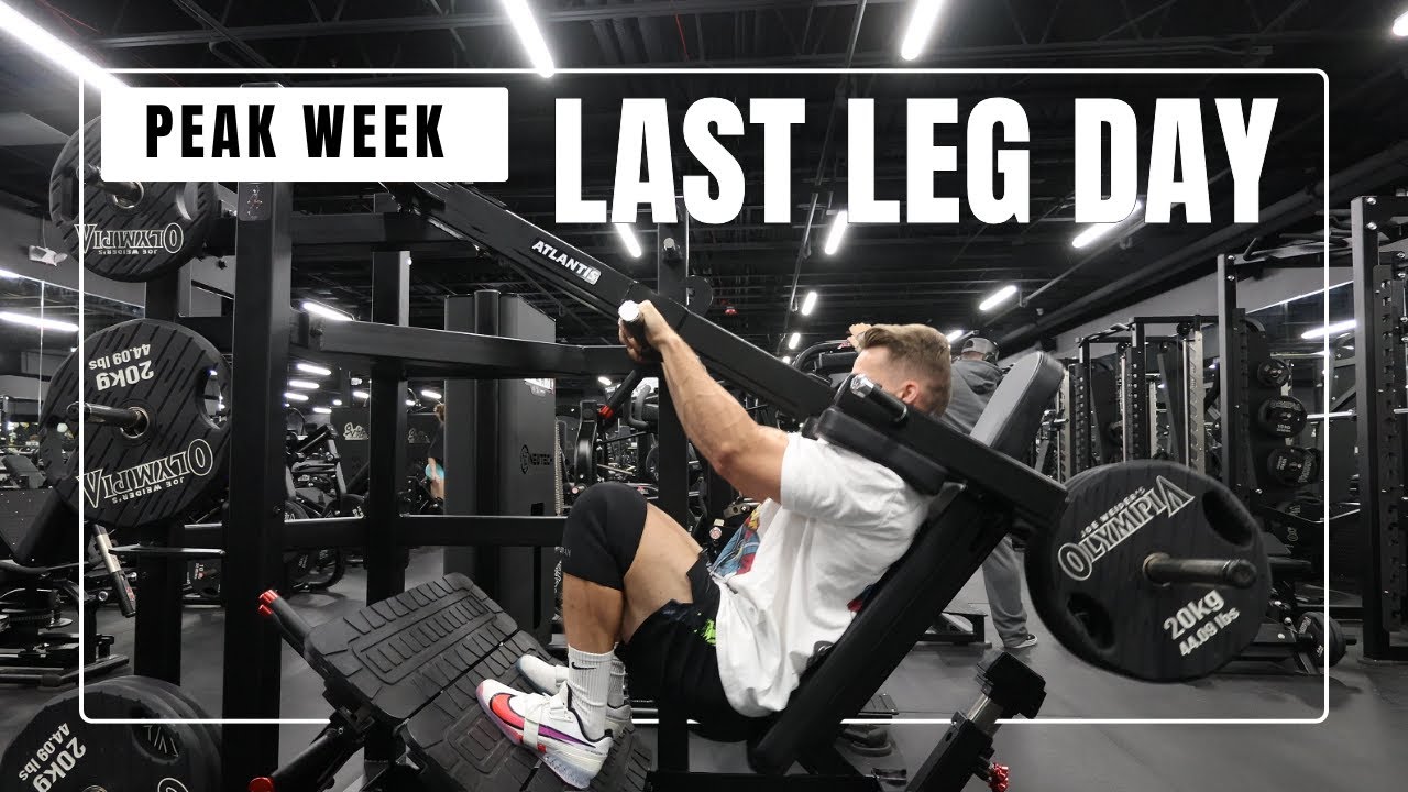 My Last Leg Session of Peak Week - Competition Debut