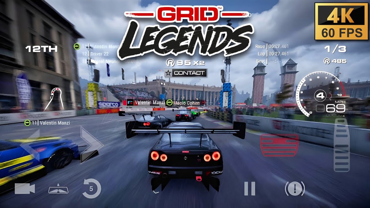 Grid Legends | Grid Legends Mobile 4K60FPS Gameplay 🔥