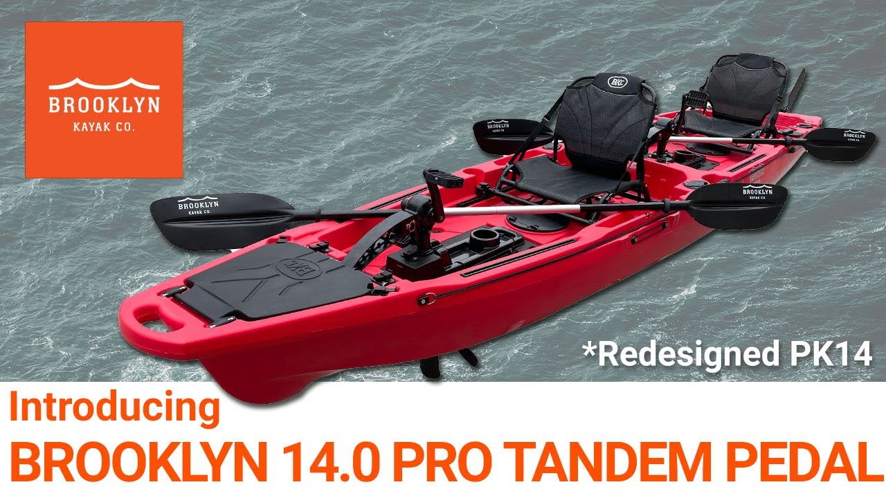 Introduction to Brooklyn 14.0 Pro Tandem Pedal Kayak (PK14)