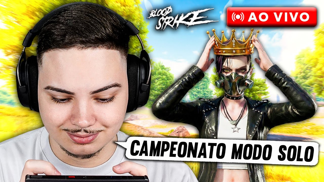 🔴CAMPEONATO SOLO Valendo $1000 DÓLARES no BLOOD STRIKE 🏆 (Wings Store x Lucaszin)