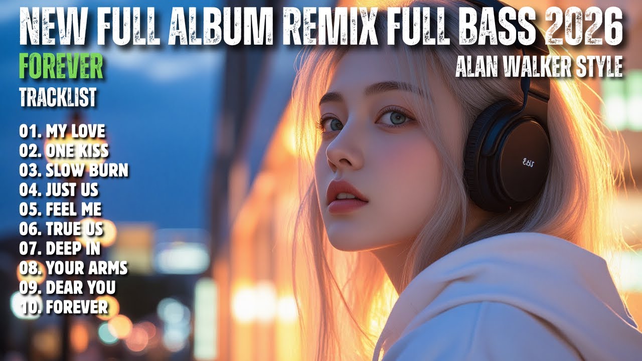 ALAN WALKER STYLE X SAHARA || FOREVER || NEW FULL ALBUM REMIX FULL BASS 2026
