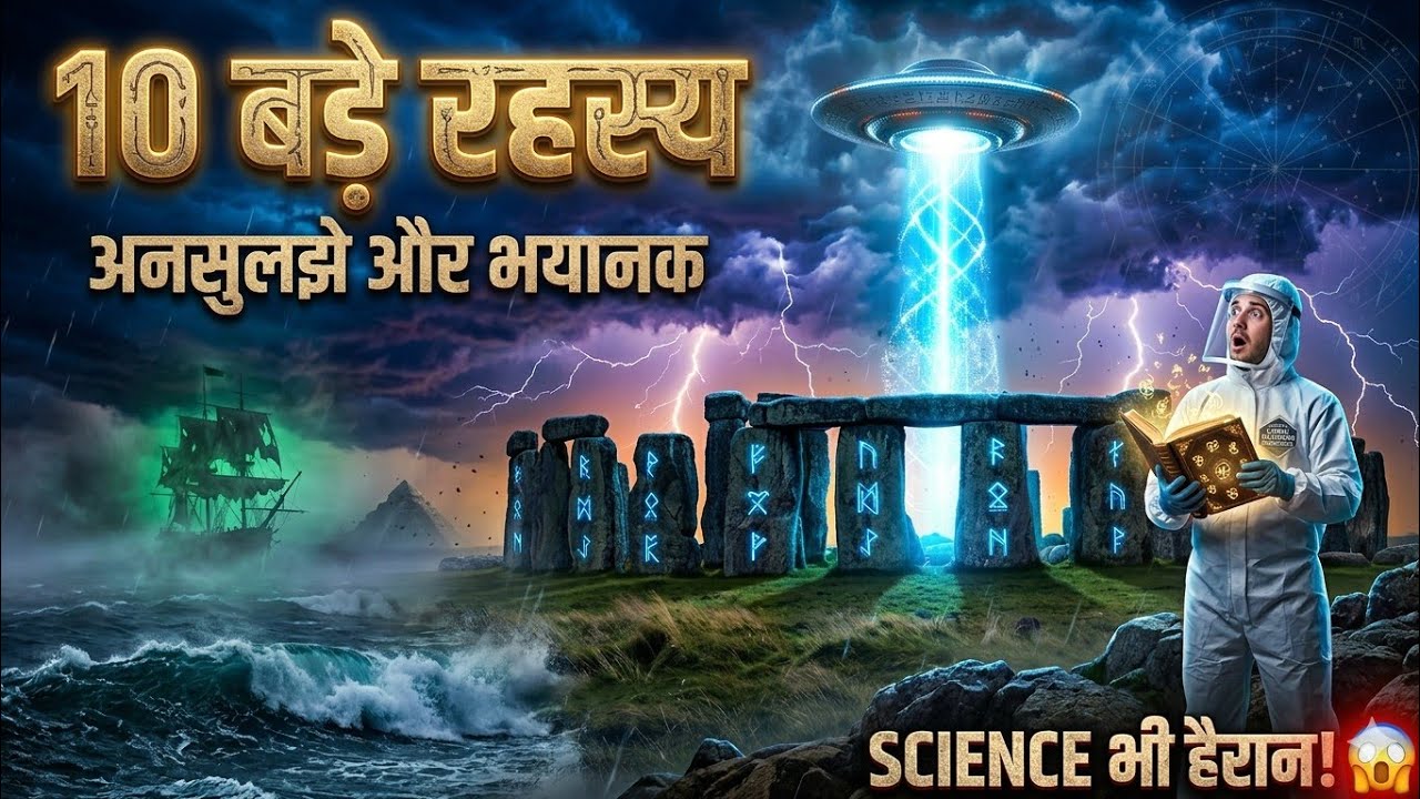 10 ऐसे रहस्य जिन्हें विज्ञान आज तक नहीं समझ पाया | Unsolved Mysteries of the World