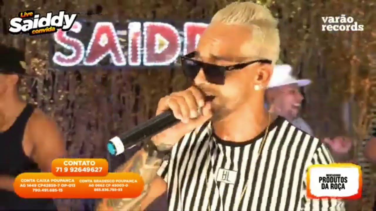 Parcipação de Chiclete Ferreira na Live do Saiddy Bamba