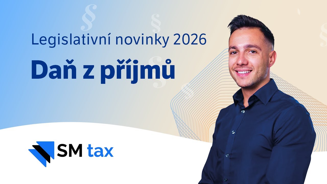 Daně z příjmů v roce 2026