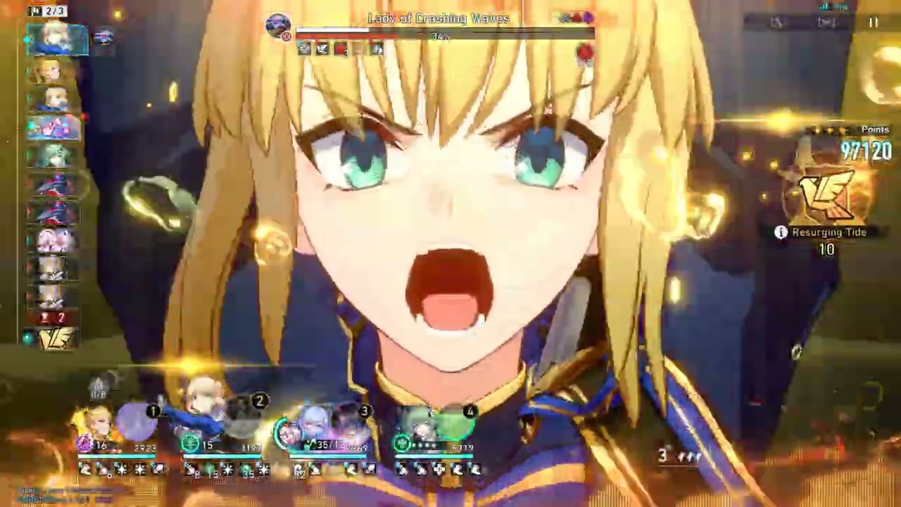 [HSR Beta 4.5|V3] Robin Summeretto buff e0s0, Saber e0s1, Gilgamesh e0s1, Huohuo 4.4 PF side 2