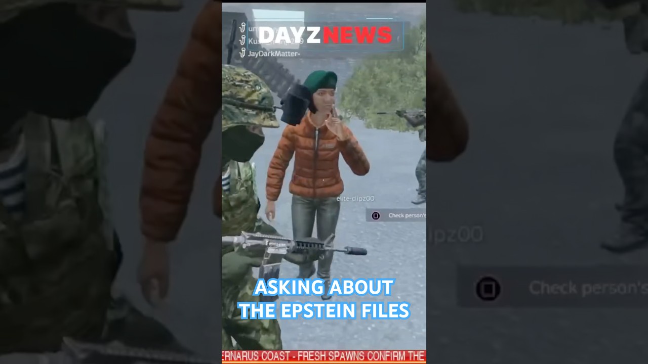 О деле Эпштейна в DayZ