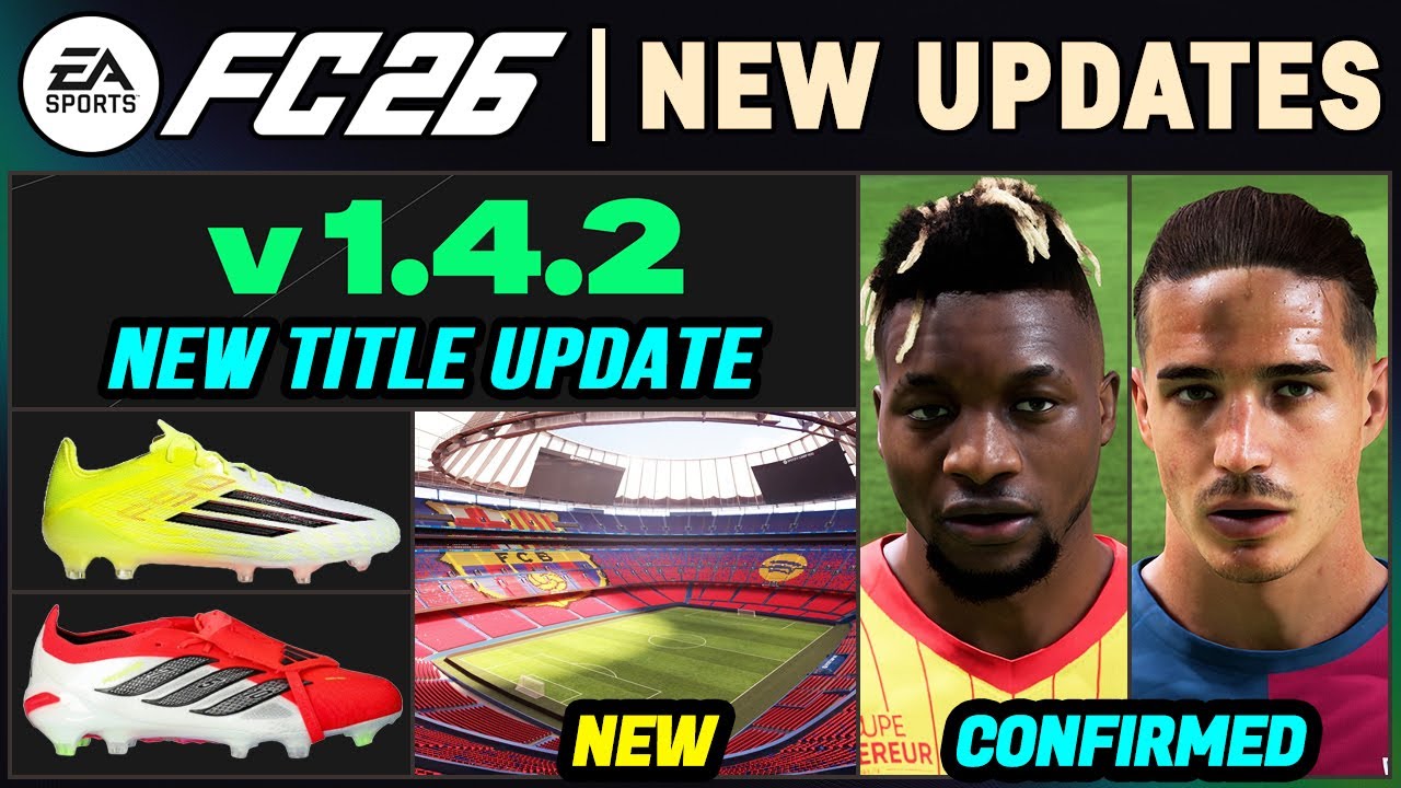 EA FC 26 NEWS | NEW CONFIRMED Updates, Real Faces, Additions & LEAKS ✅