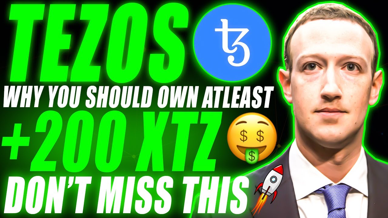 Why You Should Own  ATLEAST +200 TEZOS (XTZ) 🤑 Tezos Price Prediction 2021 | Tezos XTZ News Today