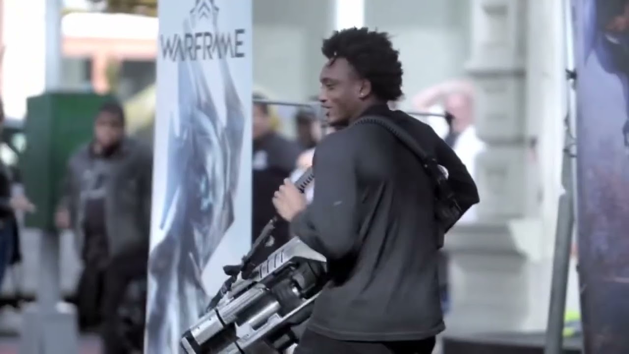 Video Game Weapon Prank But With Real Life Consequences   Warframe (2019)