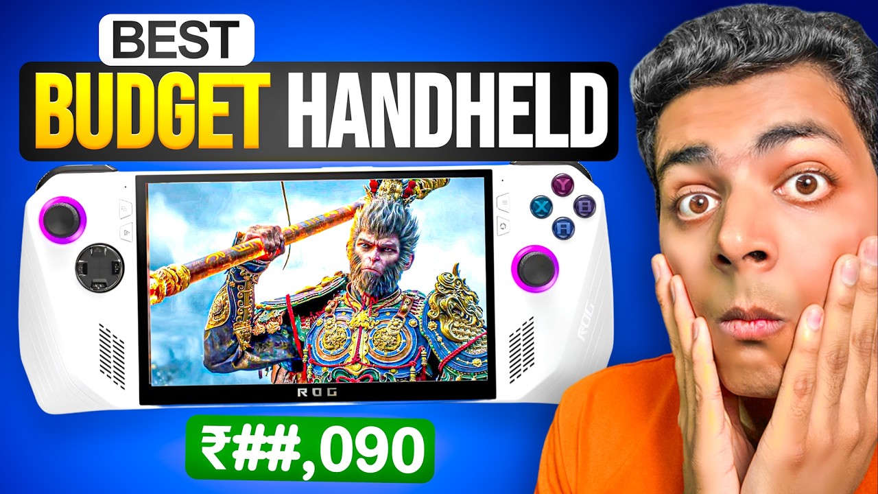 Cheapest Gaming PC To Play Wukong? | ROG Ally Handheld Gaming PC Review | 6 Games Tested