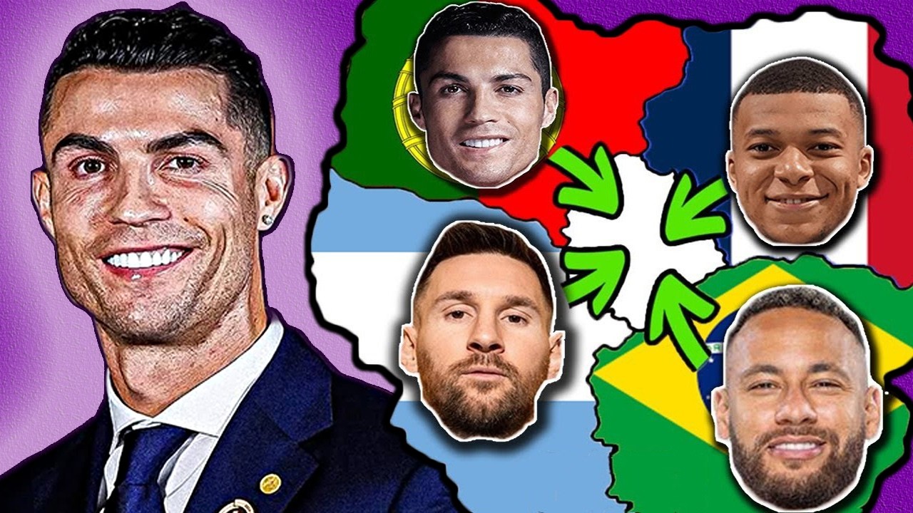 FOOTBALL Imperialism: TOP SCORERS Players🥇(Ronaldo, Messi, Neymar, Mbappe, Benzema, Zlatan)🏆