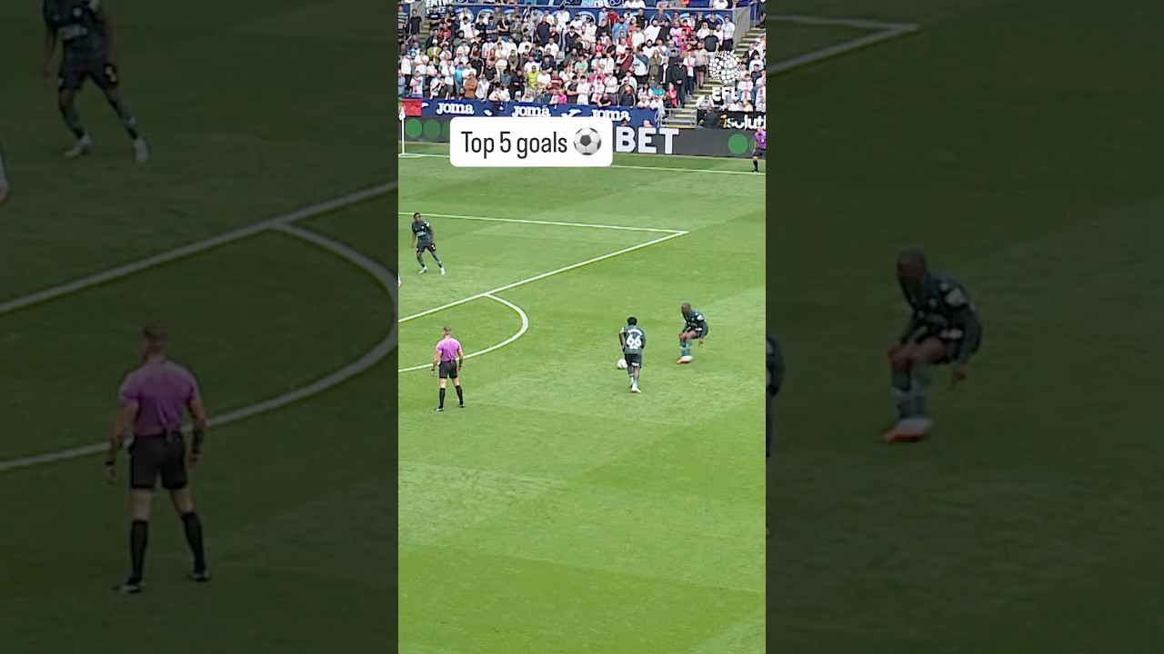 🔝5️⃣⚽️ Top five goals from #EFL Saturday