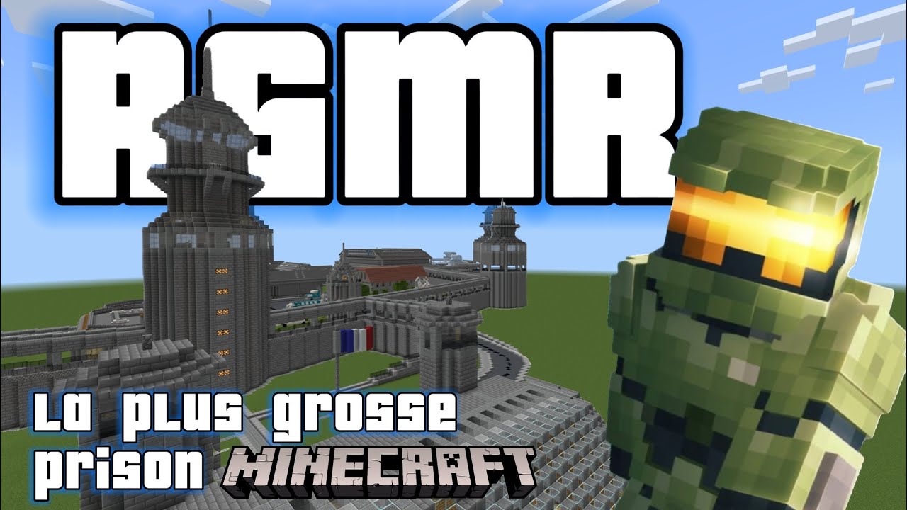 ASMR |FR| The biggest Minecraft prison 😴 finally here it is! whisper + rain sound ☔️